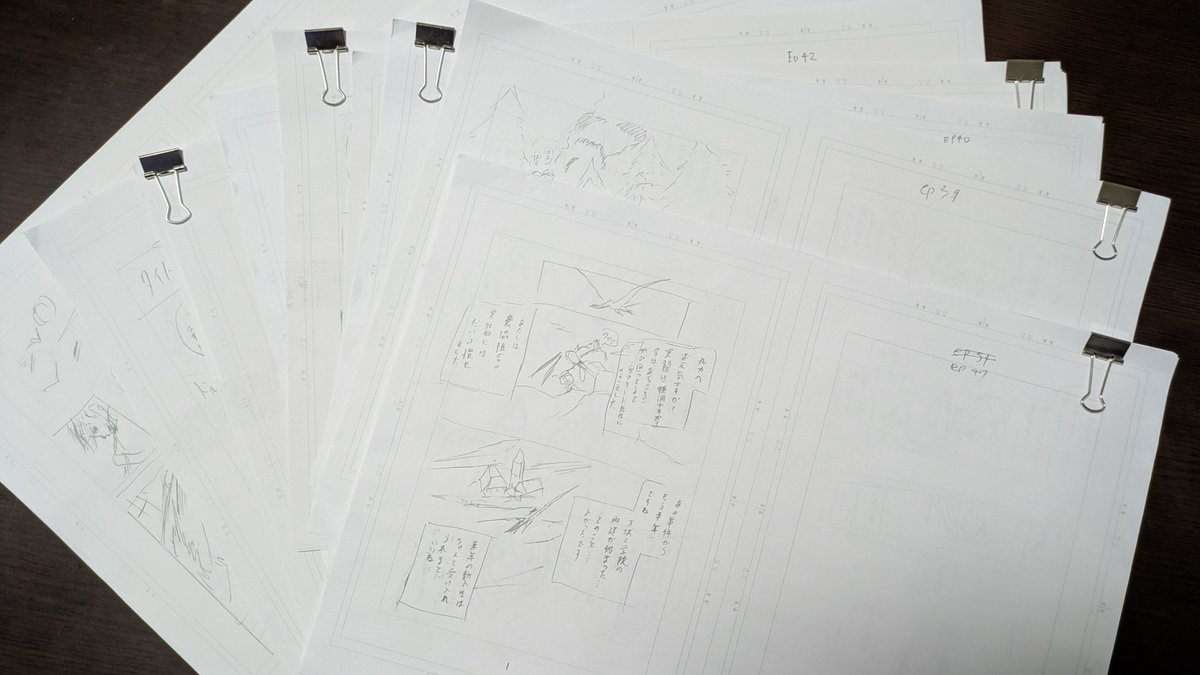 『竜医のルカ』の最終回までのネームが通りました🐉💉
平沢はページ制限のパズルのために、クライマックスの数百ページのネームは短期間で一気に切るのですが、今回はカット修整もあったので、ネーム生産量の記録更新でした🎊
もう暫く続きますが、皆様、最後までどうかよろしくお願いします😆