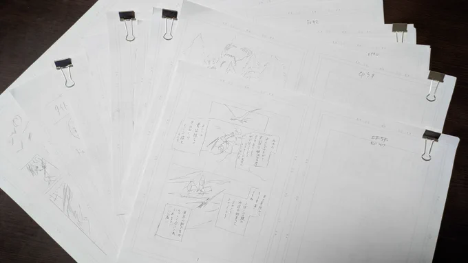 『竜医のルカ』の最終回までのネームが通りました🐉💉

平沢はページ制限のパズルのために、クライマックスの数百ページのネームは短期間で一気に切るのですが、今回はカット修整もあったので、ネーム生産量の記録更新でした🎊
もう暫く続きますが、皆様、最後までどうかよろしくお願いします😆 