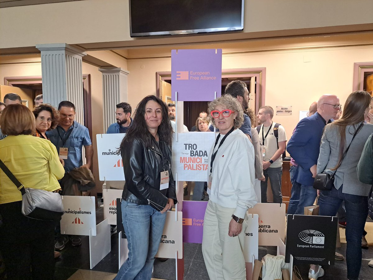 ERCTremp's tweet photo. Dissabte vam participar a la trobada municipalista d’ERC a Tàrrega.

Una jornada profitosa per preparar els 377 dies que queden per tornar a votar. Ens continuem formant, tenim projecte i seguim oberts a escoltar i treballar amb la ciutadania.

Mirem endavant i actuem💛 https://t.co/2ZokSoMDxk