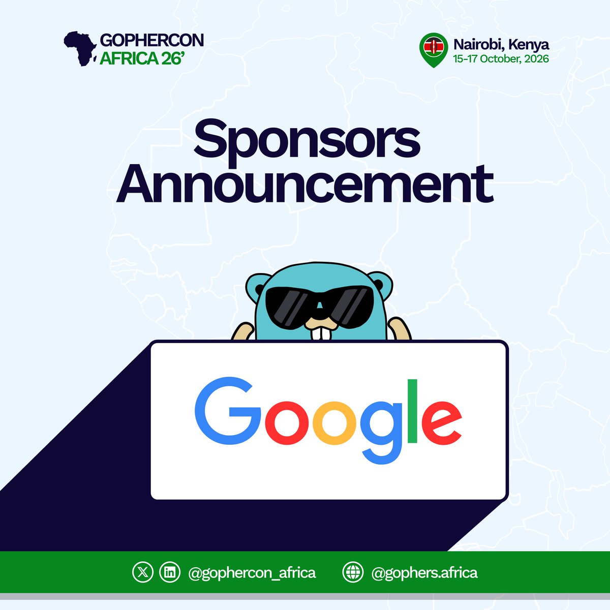 Gophercon Africa tweet media