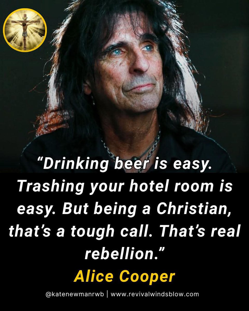 For decades, culture has sold rebellion as doing whatever you want — breaking rules, chasing excess, living without limits. But Alice Cooper, one of rock music’s most recognizable figures, flips that idea completely. After years surrounded by fame, addiction, and the chaos of