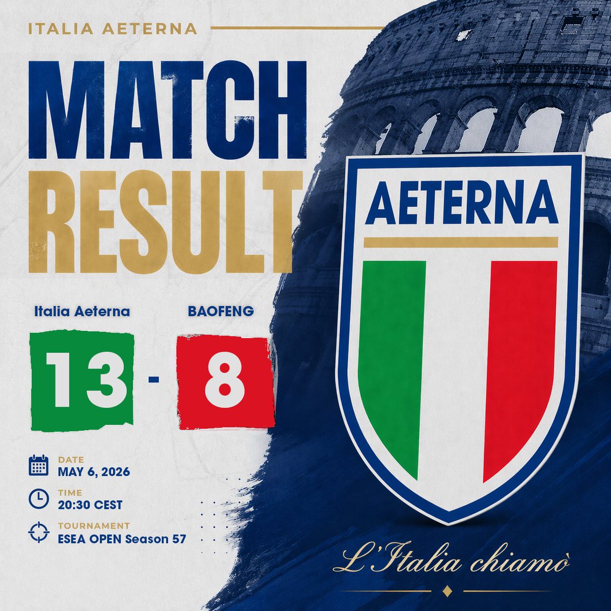 Italia Aeterna tweet media