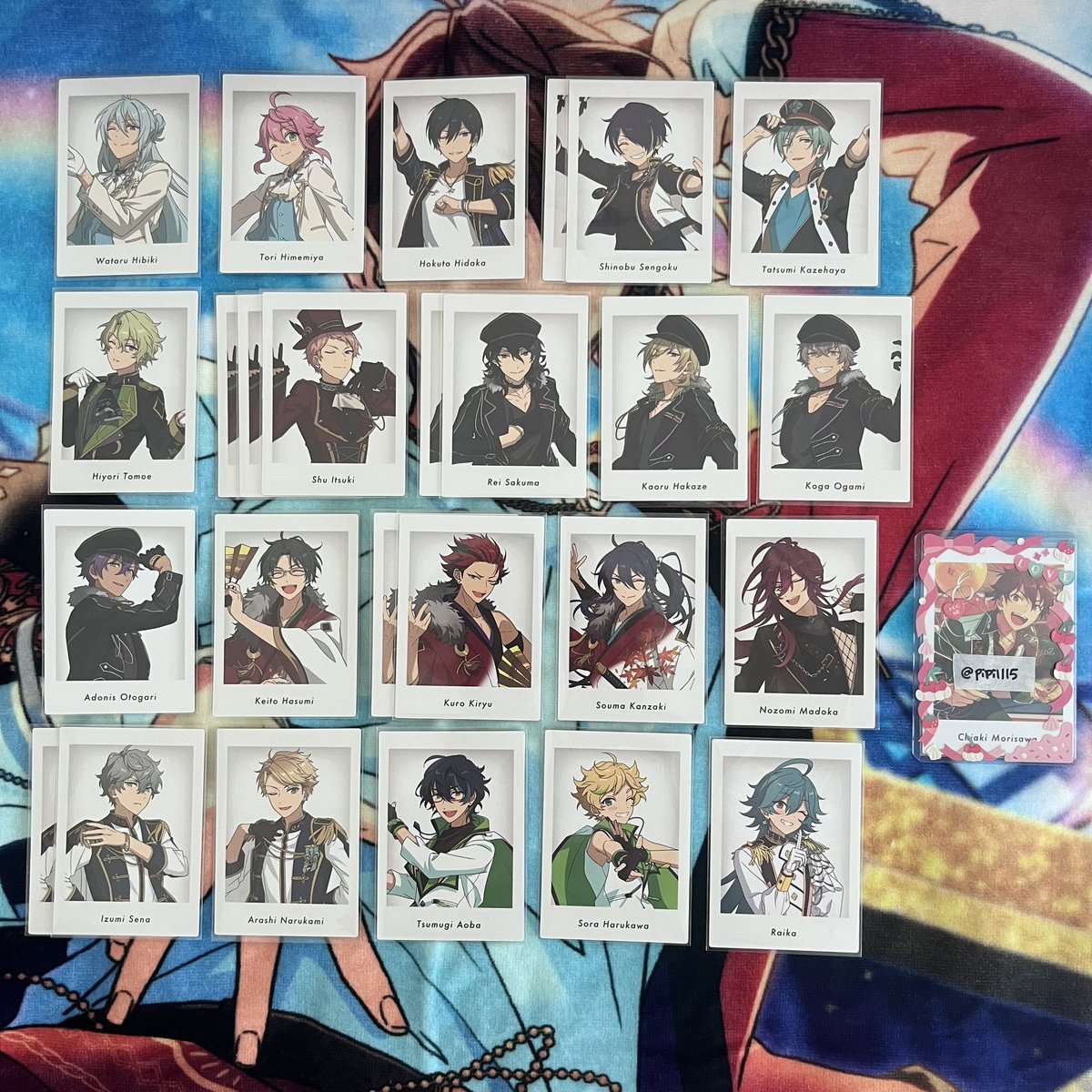 あんスタ　展示会　特典　千秋　ぱしゃっつ 交換】あんスタ ぱしゃっつ 10周年 展示会 特典 【求】千秋 燐音 斑