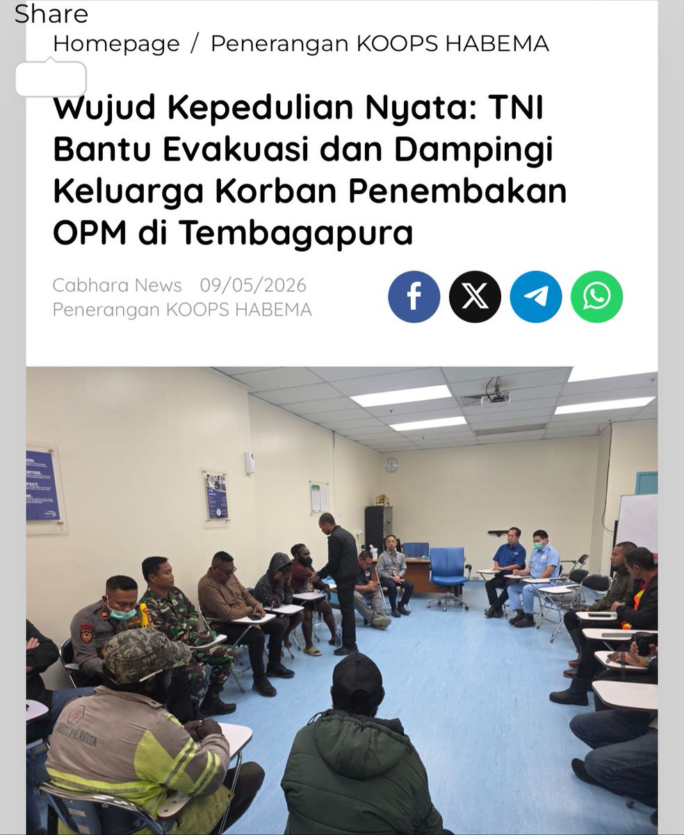 BarryTangga's tweet photo. Betul, TNI Kita Bersama telah menunjukkan jati diri sebagai pelopor di wilayah paling sulit. Namun masyarakatlah yang akan memelihara akibatnya.
Bangun Akses Masyarakat https://t.co/OrWIo0i70t