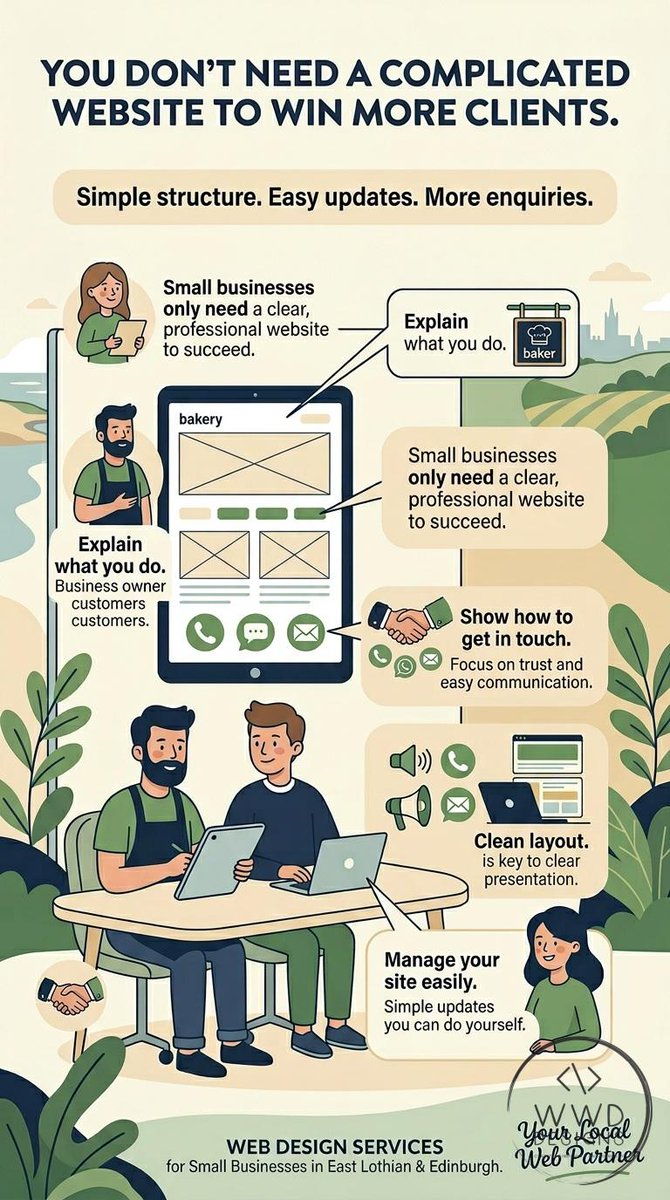 WWDDesigns's tweet photo. Struggling to update your own website? 🛠️

You shouldn’t need a developer for every small change. I create easy-to-manage sites so you can update text, images, and services whenever you need without hassle.

#easywebsites #businessowners #contentcontrol  https://t.co/zWhe4wWFYV https://t.co/arnQ8mc8hC