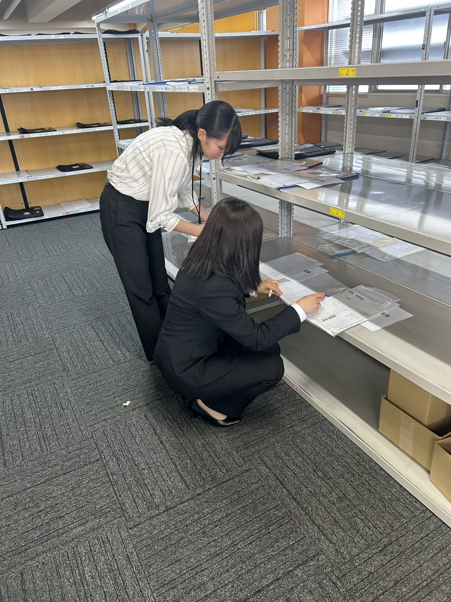 Aria1949's tweet photo. 業務体験！

新入社員研修の一環で、配属先予定の部署に業務体験に行っていただきました！
何部署もあるので、まだまだ実施予定です！

実際にどんな仕事をするか、少しでも感じていただけたらと思います😊 https://t.co/SofDL4DBSc