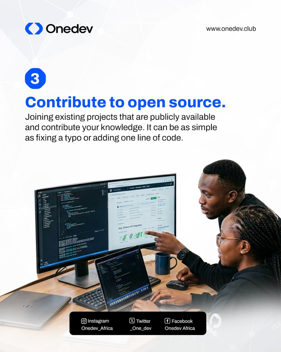 One Dev tweet media