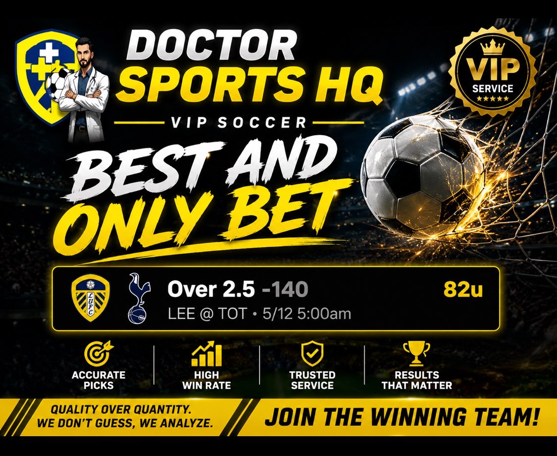 Doctor Sports HQ | VIP Picks 💰 tweet media