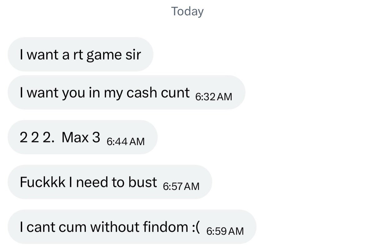 masterfagg088's tweet photo. Depraved horny fxggot can’t cum without sending cash 💵🤑 https://t.co/cl1nmBfDke