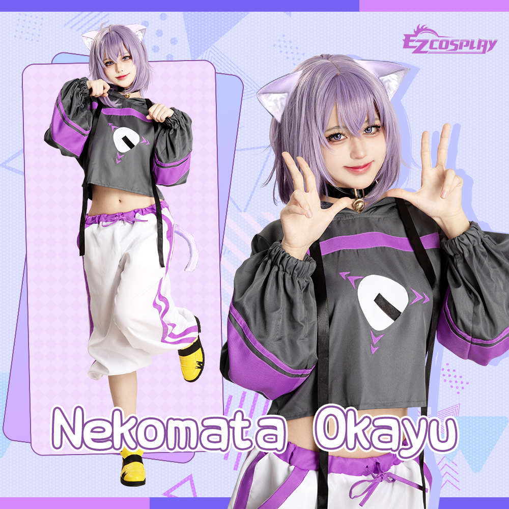 ezcosplay_com's tweet photo. Nekomata Okayu, "She's a very sinful cat... that's why a lot of people fall for her."😸💜

🛒 Shop Nekomata Okayu now on #EZCosplay ― ECM0166Y
🔗 https://t.co/ozjcaoJ2mC

#VirtualYouTuber #vtuber #vtubercosplay #Nekomata #Okayu #cosplaygirl #cosplay #猫又おかゆ   #hololive https://t.co/BWfps0ZfeX