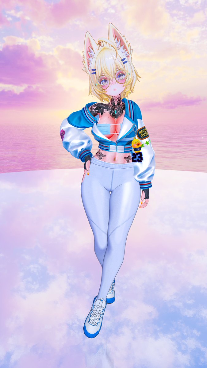 Denkoshu's tweet photo. #Rayleonard_Collection #VELLIE #MAYO3D #Mayo_3D #Vrchat https://t.co/tIqnhxVSIL