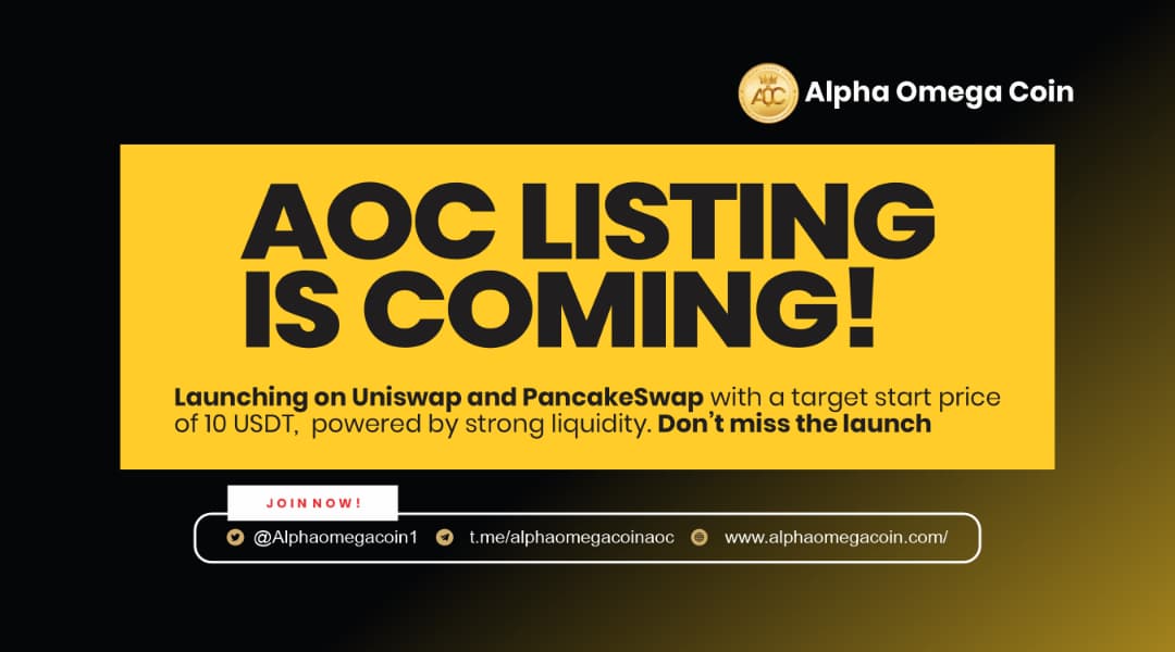 Great_David01's tweet photo. Crypto growth shouldn’t require nonstop chart watching.

@AlphaOmegaCoin1 introduces built-in market safeguards to improve liquidity conditions and reduce disruptive market behavior for everyday users.

 https://t.co/Ulop4O6Roz
#AOC #AlphaOmegaCoin #CoinstoreLaunchpad https://t.co/rhBCH74HIe