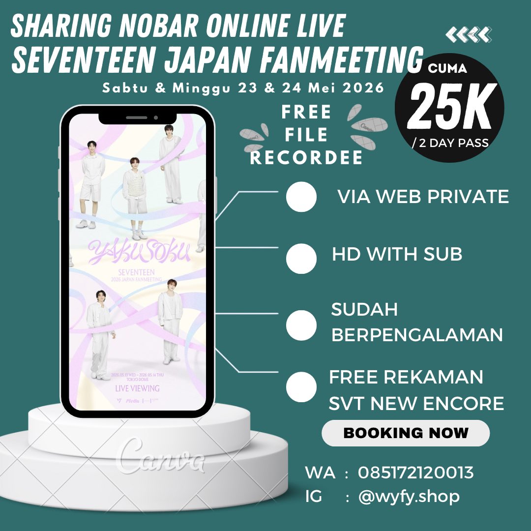 Sharing Nobar Konser tweet media