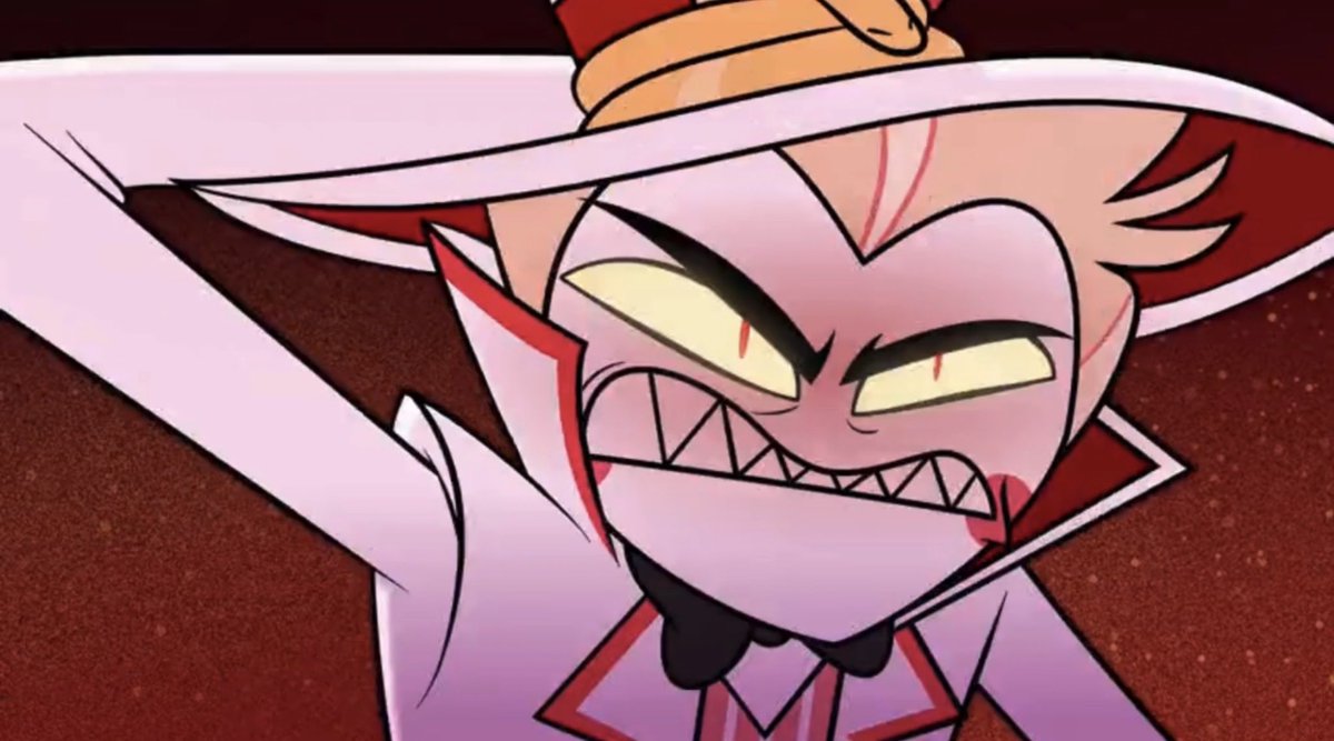 J50970800's tweet photo. I noticed a few clues throughout the show and I just figured out why 🟢Alastor🟣 has a grudge against Lucifer.

There might be a chance that this 🟣Alastor🟢 is not the original Alastor, but is one of Lucifer’s children or an adopted child.
#HazbineHotel #alastor #lucifer https://t.co/J61vJjeBgK