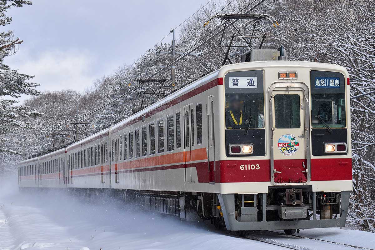 11月予定品の #野岩鉄道6050型（61103編成・やがぴぃカータイプ＋61102