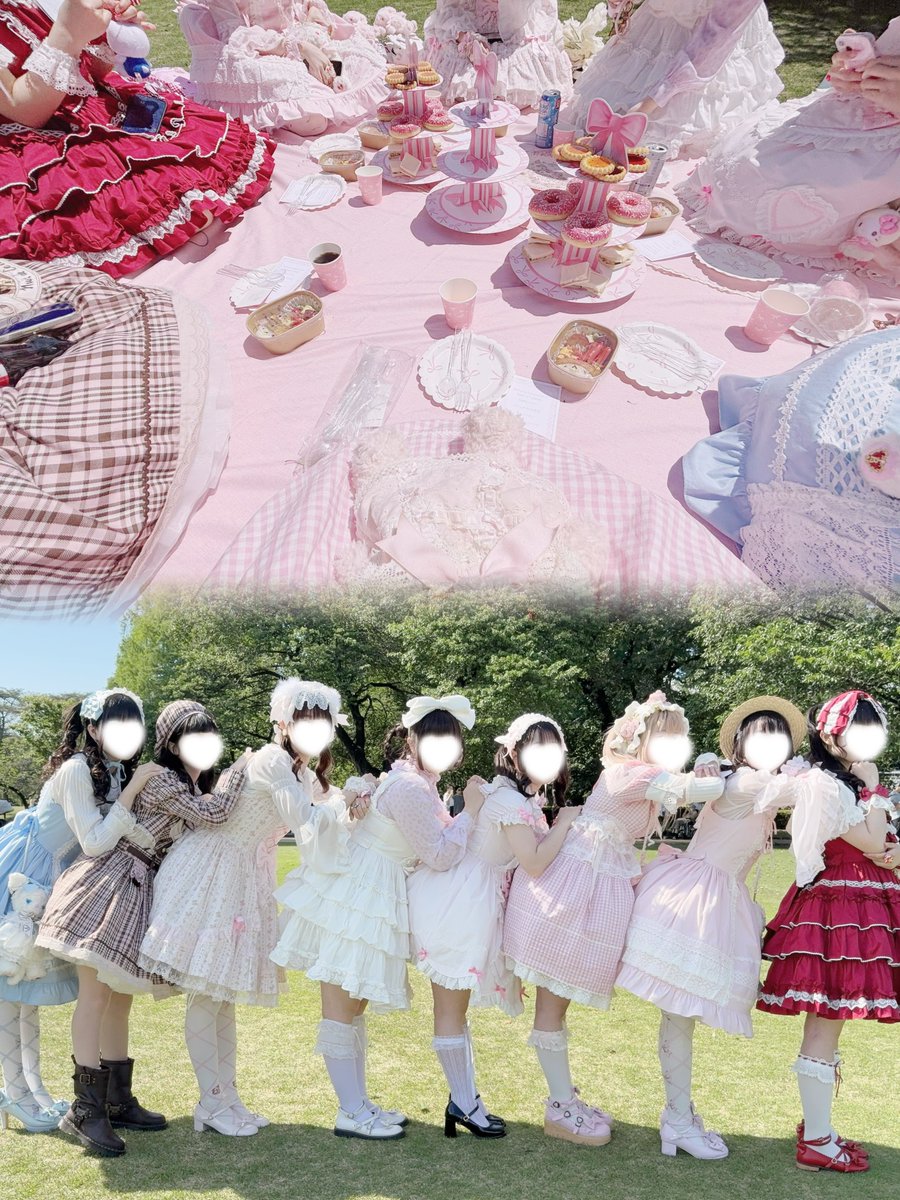 二律背反ちゃん（<a href="/lowhappy__/">二律背反</a> ）のピクニック会へ🎀