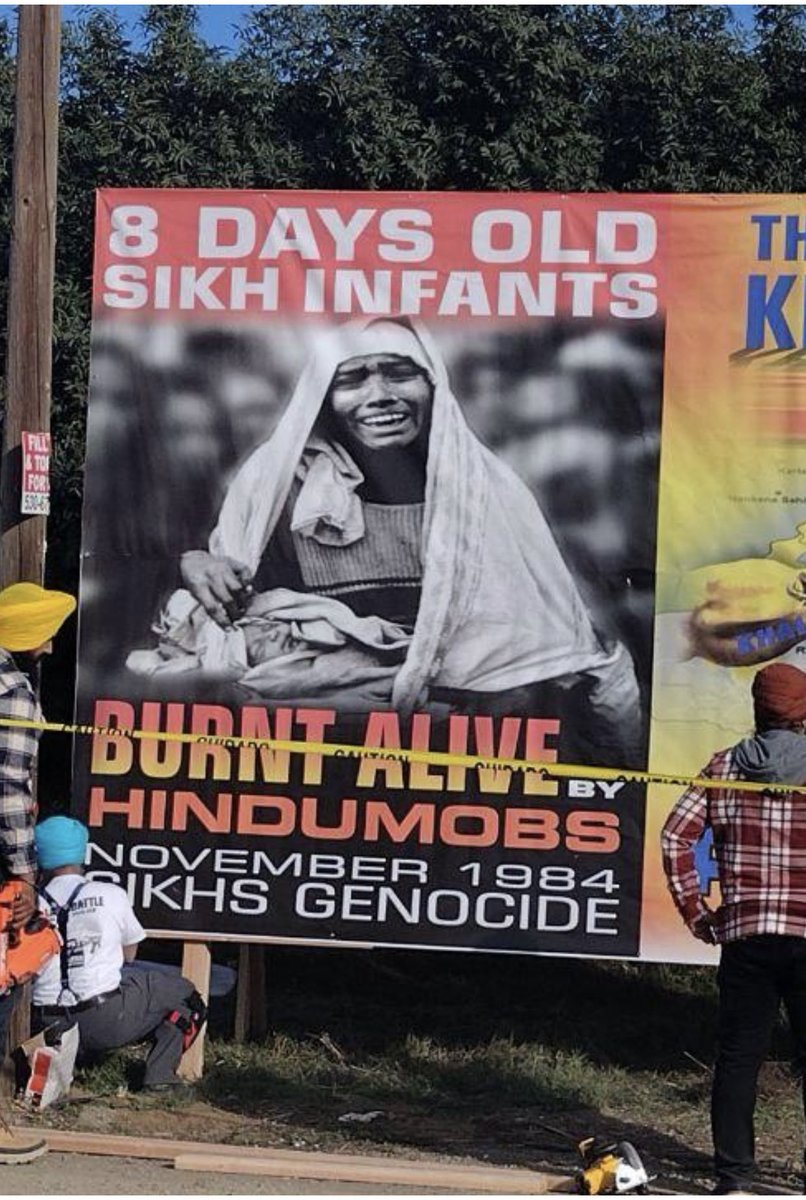 DoabaZora's tweet photo. @Media_Panjab @AdityaRajKaul @AnitaAnandMP @AroraAmanSunam @BoardOfPeace @DrSJaishankar @MEAIndia @HardeepSPuri @jasrajshallan @UN @UNHumanRights Little Sikh Children Burnt 🔥 Alive by Indian State Hindu Mobs
In Delhi 1984
Sikh will never forgive to Terrorist Indian State 🇮🇳 ❌️ never 😤 ever.
The time will come
Terrorist Indian State 🇮🇳 will
Pay Back
#cdnpoli #ctvpp #chicago #Sikh https://t.co/suDU5hsm8L