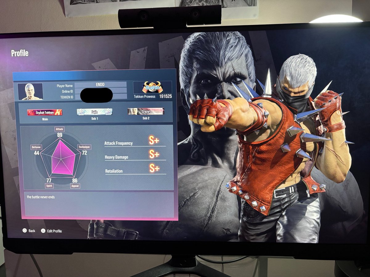 ENDTVV's tweet photo. Tekken king next   Hopefully🥴need to  up my defence, 😄 #tekken8 #tekken #bryanfury https://t.co/vmEDqYwrNg