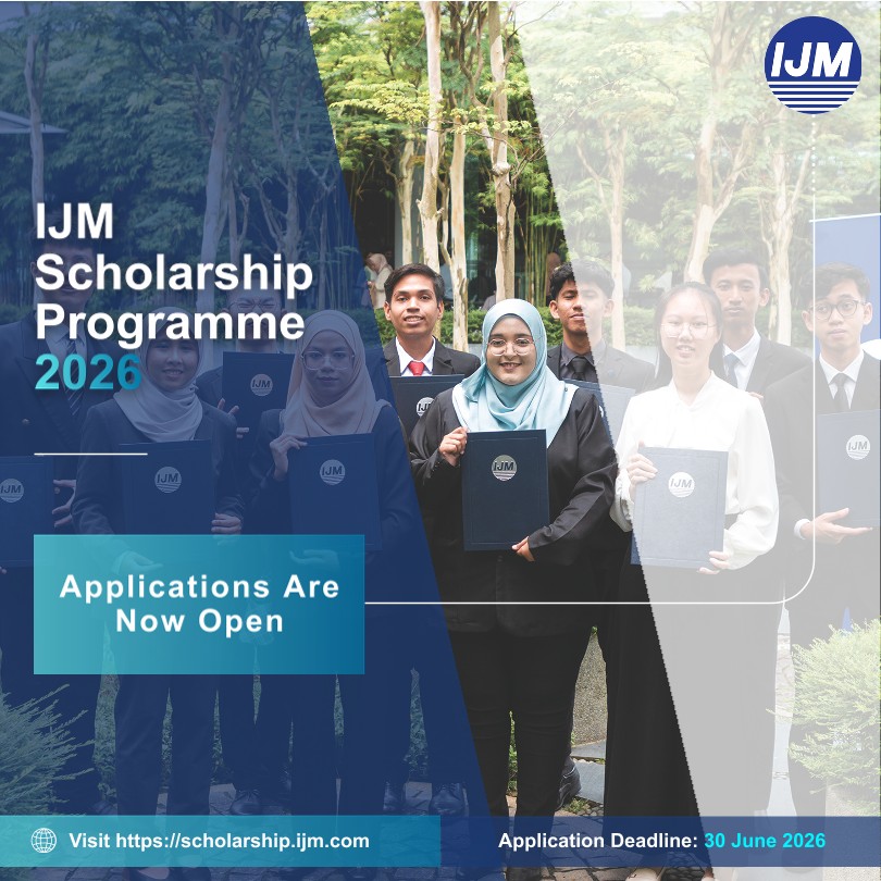reviewbyyasmin's tweet photo. The IJM scholarship is now open for applications! Undergraduate students (incoming &amp; current) are recommended to apply. Applications close on 𝟯𝟬 𝗝𝘂𝗻𝗲 𝟮𝟬𝟮𝟲. 

📌https://t.co/9zLAPNlHwH https://t.co/WbARJrteb8