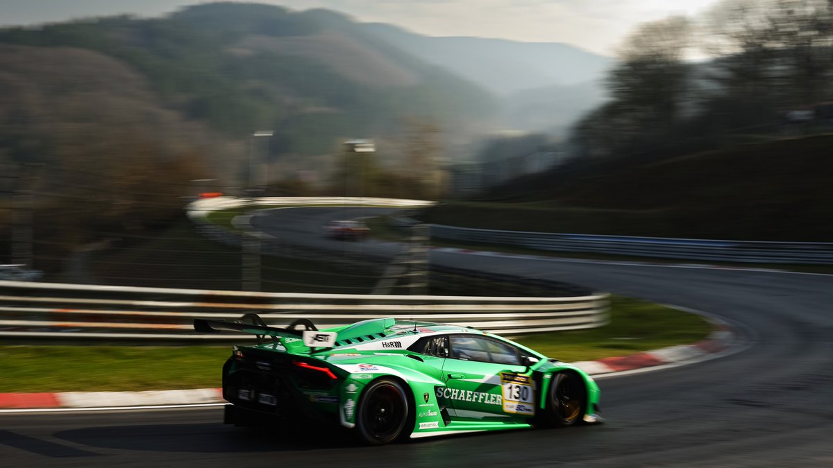SchaefflerGroup's tweet photo. It's race week! 😃

Green Hell is calling our #LamborGreeni to compete in the most spectacular race of the year: the Nürburgring 24 Hours! 🔥

Who will join us? Who will cheer for us? 🙌 

See you there!

#Wepioneermotion #WeAreSchaeffler https://t.co/df9MDYXMzD