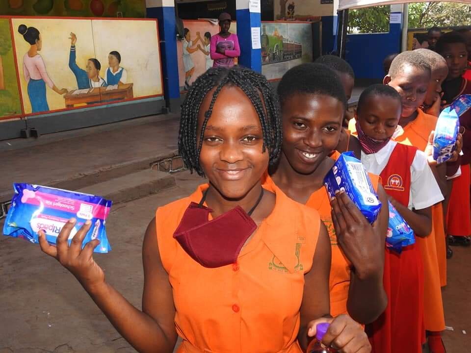 IntegrationFor's tweet photo. 64% of girls in Uganda miss school due to period poverty. 

This #MenstrualHealthAwarenessMonth, we are distributing dignity kits and providing education to keep girls in class.

No girl should miss school because of her period. Let’s #EndPeriodPoverty! https://t.co/gqs6pK9beU