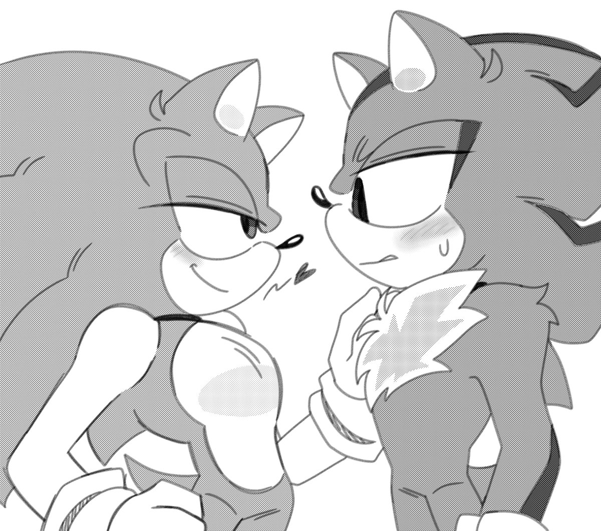 CrazySoni_'s tweet photo. they should kiss

#sonicthehedgehog #shadowthehedgehog #sonadow #sonadowfanart https://t.co/ReEG4JqgAa