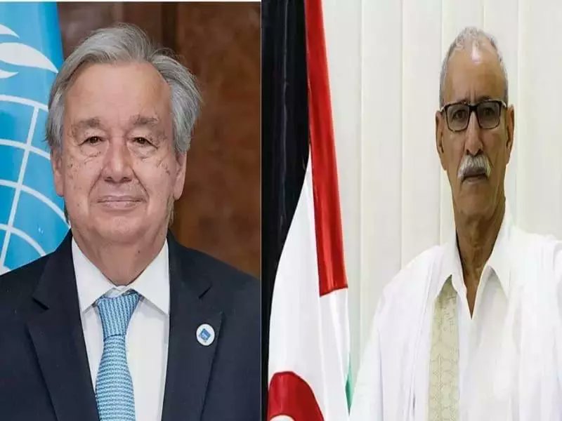 SADR_SAHARA's tweet photo. في رسالة إلى الأمم المتحدة: رئيس الجمهورية يندد بشدة بمواقف بعض الحكومات الداعمة لدول الاحتلال.
https://t.co/jmAbyO9Lcc https://t.co/tfxlEXZX8S