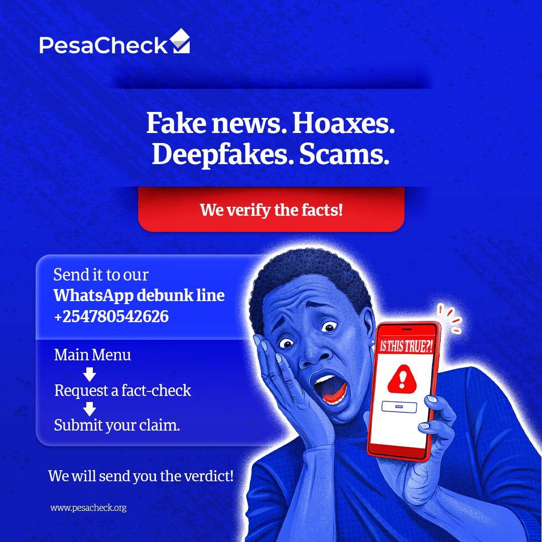 PesaCheck tweet media