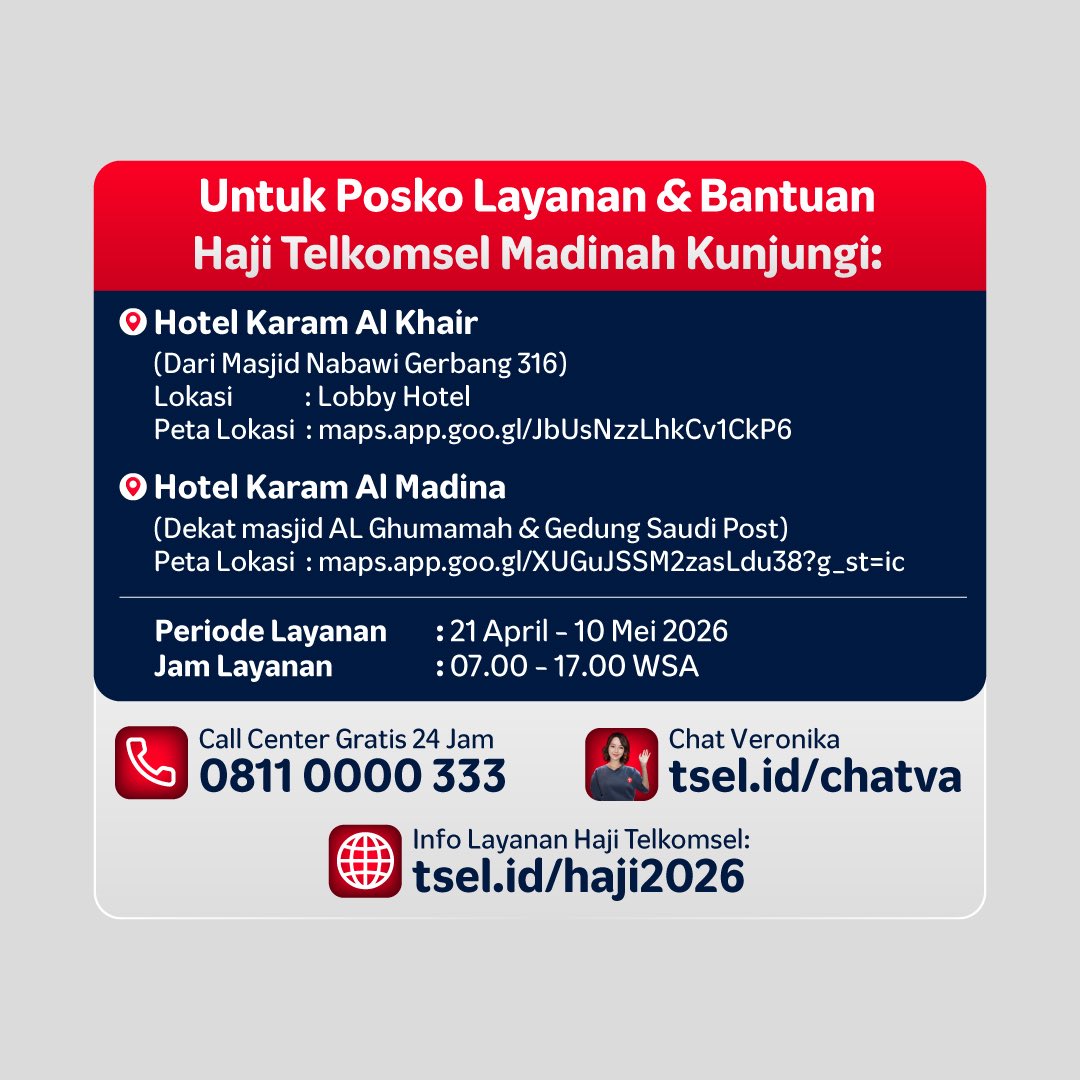 Telkomsel tweet media
