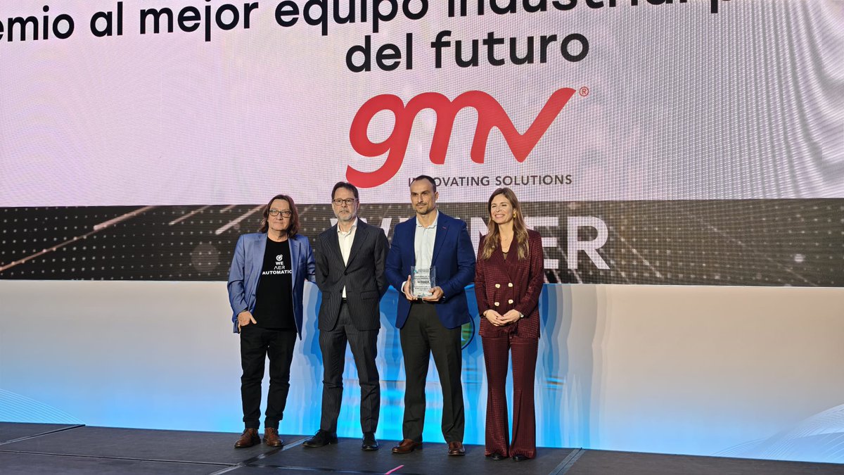 infoGMV_es's tweet photo. GMV, reconocida en los Factories of the Future Awards 2026 con #uPathWay. Via rAutomation

https://t.co/YmRKnKlMMe https://t.co/9imKiVGQF3