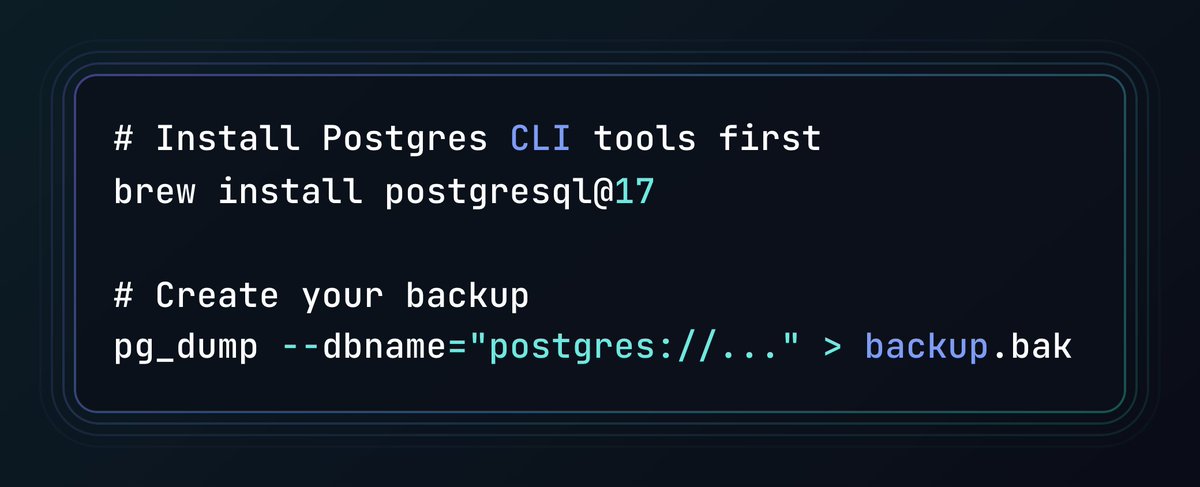 Prisma Postgres tweet media