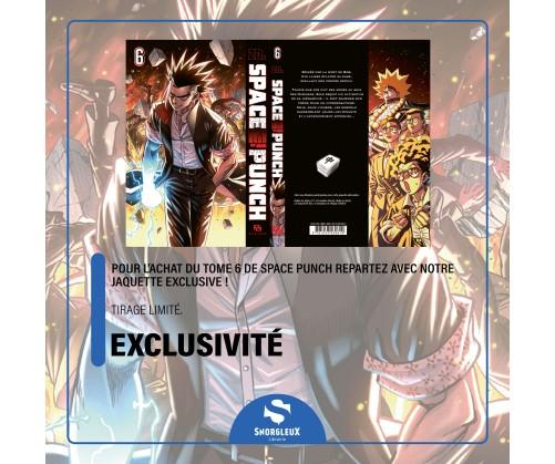 ExclusiveManga's tweet photo. Jaquette Exclusive (Canal BD) ! ✨️
Space Punch - Tome 6

📅 29 Mai 2026, 7€95

Snorgleux : https://t.co/Z4Dv4XSBuA https://t.co/dvPayjF1aF