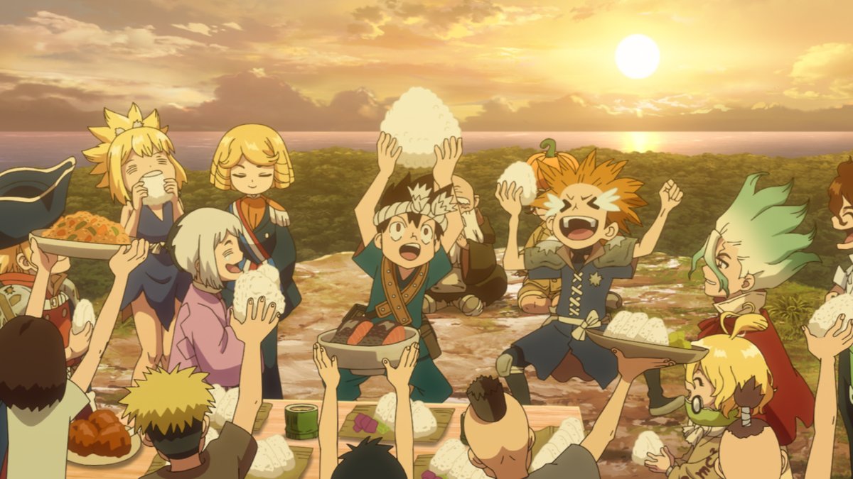 アニメ『Dr.STONE』公式|最終シーズン第3クール毎週木曜22時放送中! tweet media