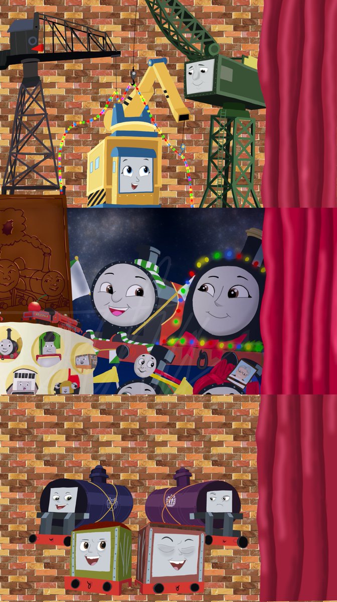 teapothy's tweet photo. せんろは　つづくよ　どこまでも
(タップ推奨)

#RWS80
#THOMAS80 https://t.co/VjZ6jBxV4O