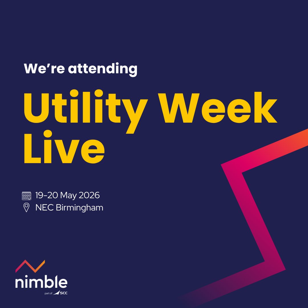 nimbleapproach's tweet photo. We’re heading to Utility Week Live 2026 in Birmingham on 19th-20th May👋

Joe Linney will be representing us on the day - feel free to reach out ahead of time or grab him for a chat during the event!  

#UtilityWeekLive #Utilities #Innovation https://t.co/f5TRRwB3iY