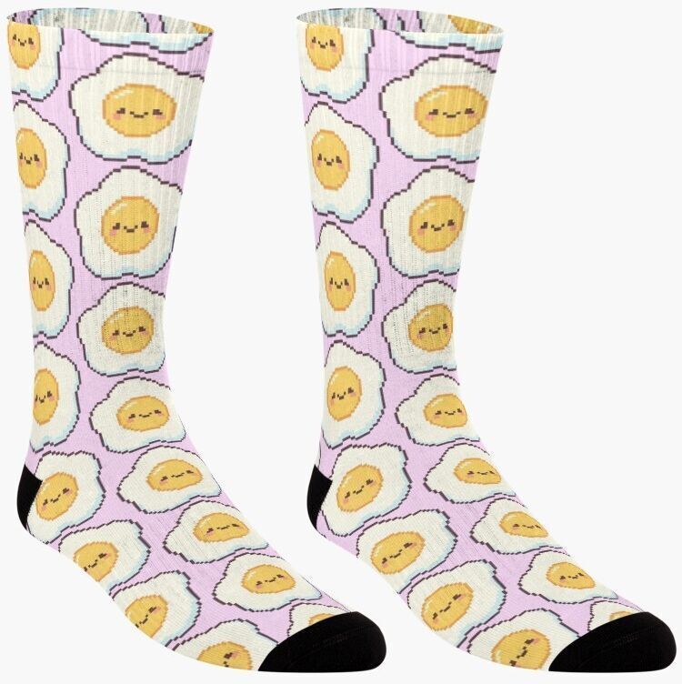 BoomBoomInk's tweet photo. Eggs are literally a food we could not live without! Cute eggy in socks ready for a cozy gaming night 🥚🕹️ #RetroAesthetic https://t.co/cS4gSV3UxL https://t.co/UgB1fkJHc4