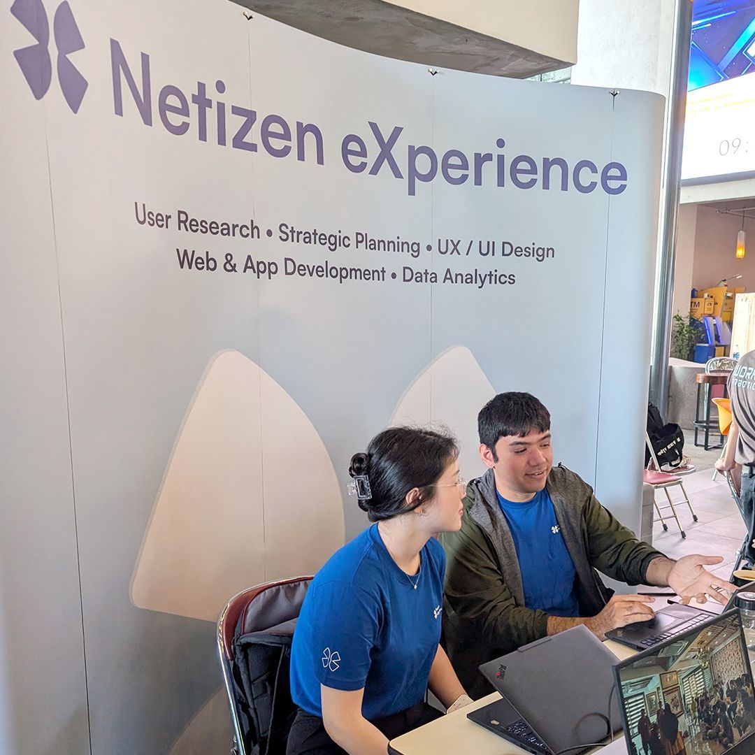 netizenUX's tweet photo. On May 7, Ricky, Wen Jie &amp; Yong Jian hit the APU Mega Career Fair representing Netizen &amp; chatted with so many promising students. 

We loved busting tech industry myths &amp; getting real about agency work life! Can't wait for the next one 😉 https://t.co/AhL1Zj16yf