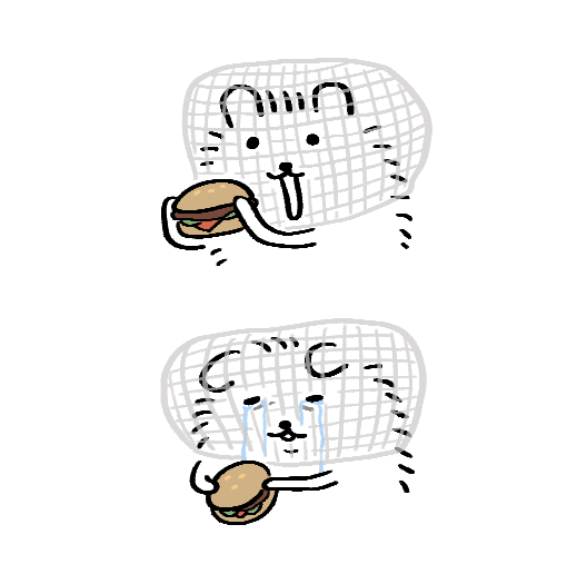 양파망 강아지
