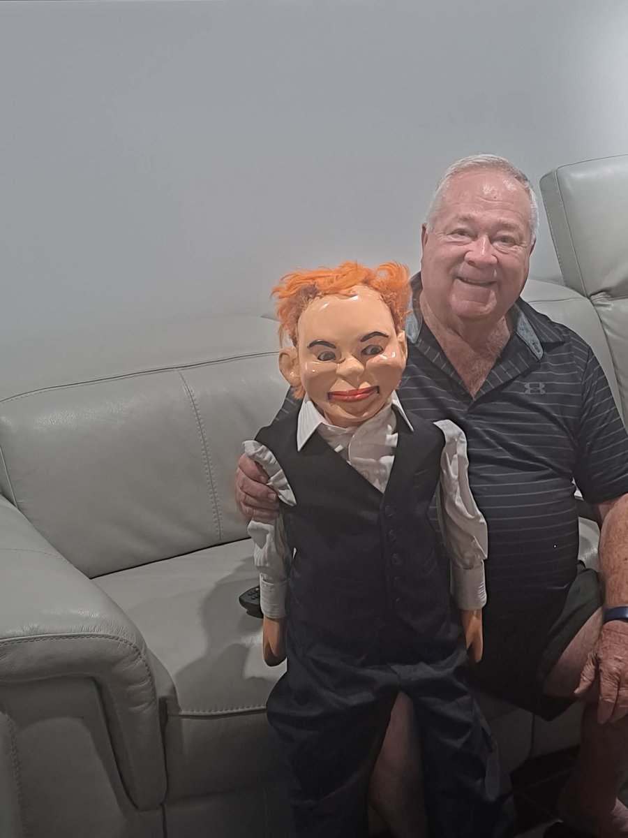 LeithjLeith's tweet photo. @Susan16Park Lol. 
I get the joke.
I was at my cousin's place in Brisbane last week and we got his dad's doll Bluey out. https://t.co/9SjqJi8JiL