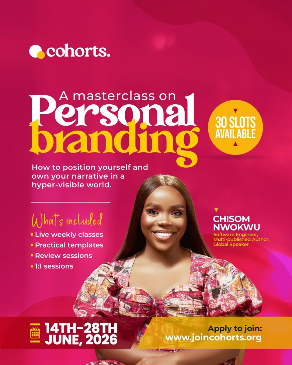 Chisom Nwokwu🌟 tweet media