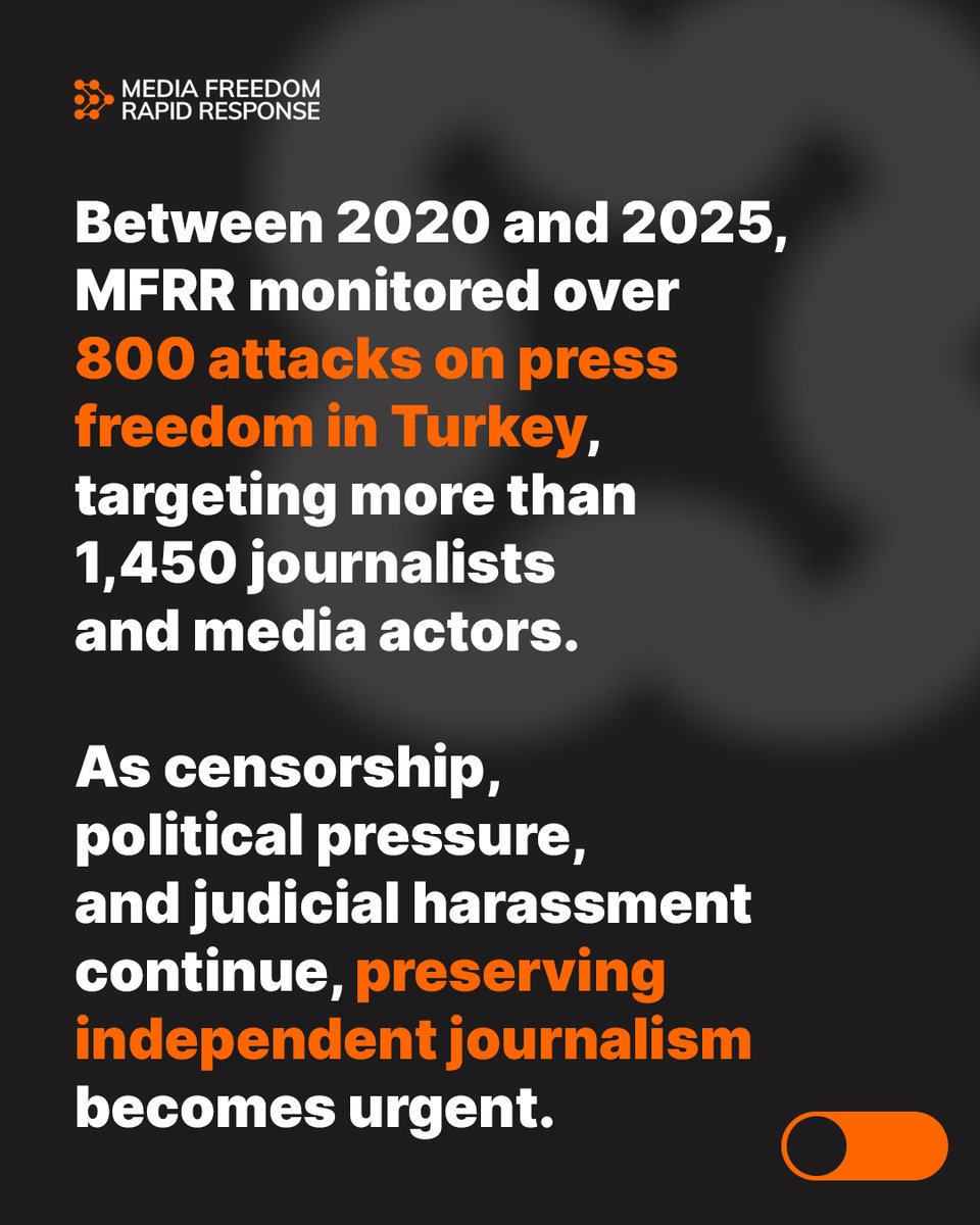 Media Freedom Rapid Response (MFRR) tweet media