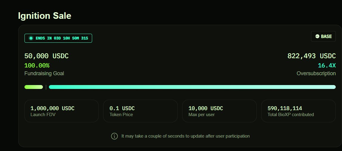 Thismrcy11's tweet photo. I know everyone’s eyes are glued to the PeptAI Ignition Sale on Bio launchpad right now, and for good reasons. 

It hit 100% of the 50K USDC goal in no time, now sitting at a crazy 16.4X oversubscription with over 822K USDC and 590M+ BioXP contributed.  

But while the sale is popping off, a lot of us are not paying attention to something equally bigger that’s already live and shipping: BIOS.

BIOS (https://t.co/T7tZTDZvZl) is Bio Protocol’s autonomous AI Scientist which is your personal research assistant for complex biomedical questions.

It was launched late January 2026 and has quickly become one of the most advanced tools in DeSci. 

What it does:
• Orchestrates Literature + Data Analysis agents that actually read papers, refine hypotheses, run Python code, and build persistent memory across sessions

• Modes from Steering (you control every step) to Autonomous Deep (runs for hours)

• Currently #1 on BixBench with 48.78% accuracy beating much bigger models  In the screenshot you can see it greeting you and listing everything it can help with: 

experiment planning, evidence synthesis, mechanism understanding, clinical trials, drug development, longevity research… basically anything in life sciences.

This is the real agentic science layer powering tools like PeptAI. While the sale funds the next breakthroughs, 

BIOS is the engine actually doing the science right now.

If you’re into DeSci, don’t just partake in the sale, go try BIOS too (free for .edu emails in early access).

Still a few days to participate in the @peptai_  sale: pledge your BioXP + USDC on the launchpad before it closes. @BioProtocol