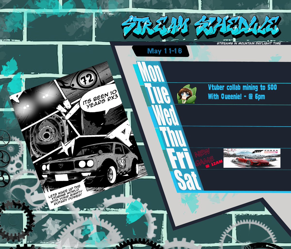 ⚙️Minecraft Collab and Forza Horizon 6 Comes out!!
I can hardly wait!!!!🔥