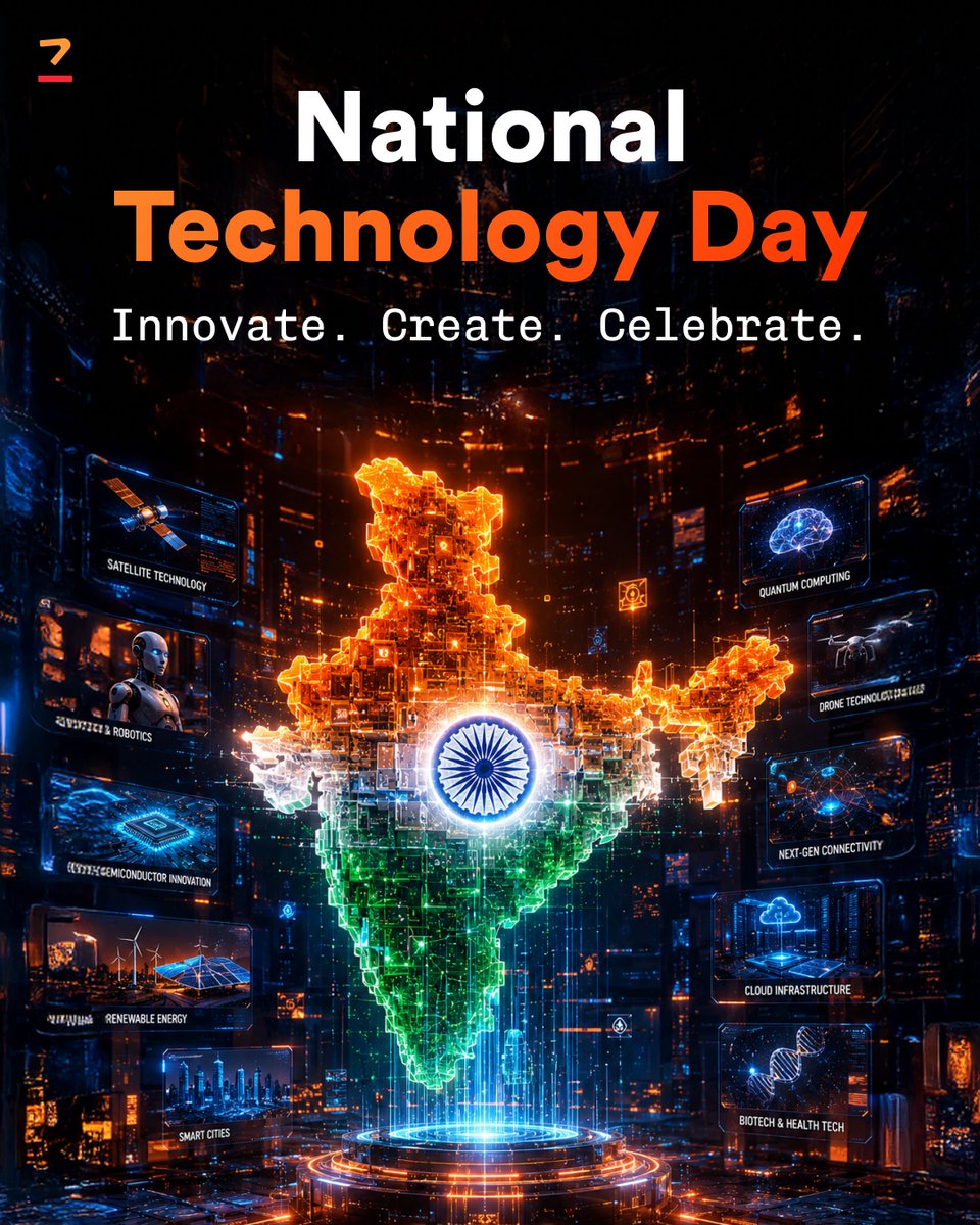 codezerostech's tweet photo. National Technology Day is a reminder to honour the incredible achievements that have put us on the global tech map. From the historic milestones to cutting-edge developments, we salute the brilliant minds turning bold ideas into reality. Stay inspired to keep building and moving technology forward for generations to come.

#Codezeros #NationalTechnologyDay #TechnologyDay #NationalTechDay #DigitalInnovation