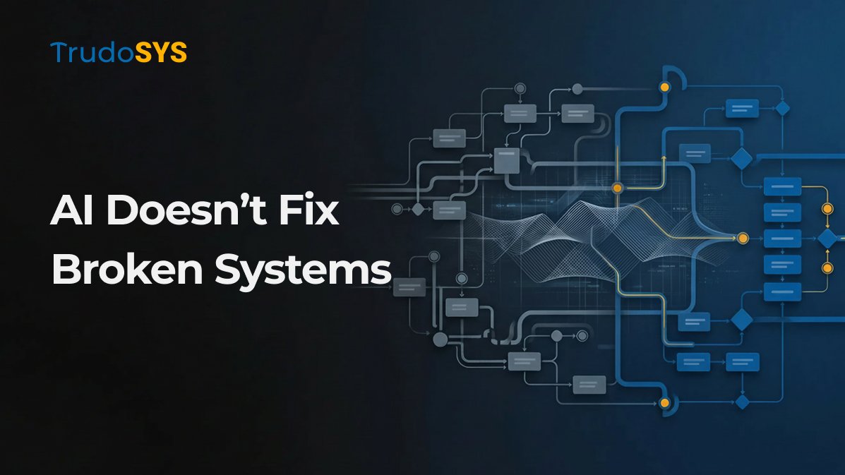 TrudoSys's tweet photo. AI doesn’t fix broken systems.
It amplifies them.

Read:
https://t.co/kmODhWC1YZ
#AIUK #BusinessSystems #Automation #DigitalTransformation #TechStrategy https://t.co/QSiE2yXdTu
