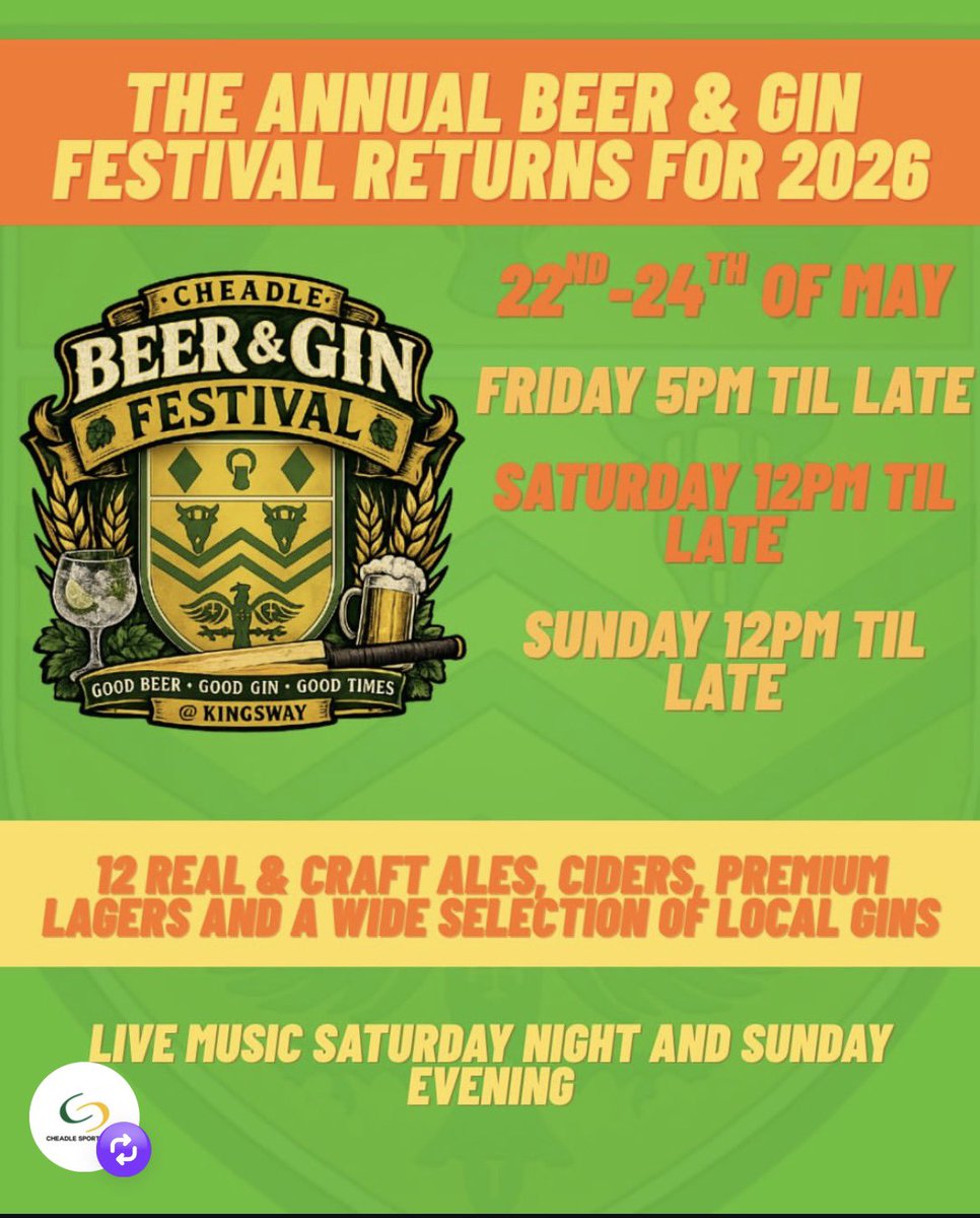 Cheadle BeerFestival tweet media