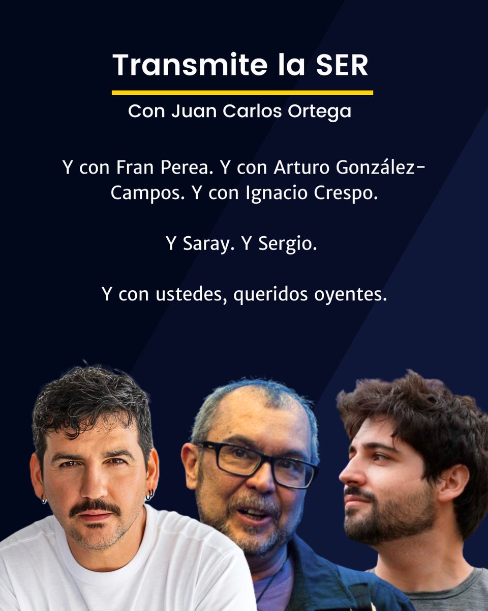 Transmite la SER tweet media