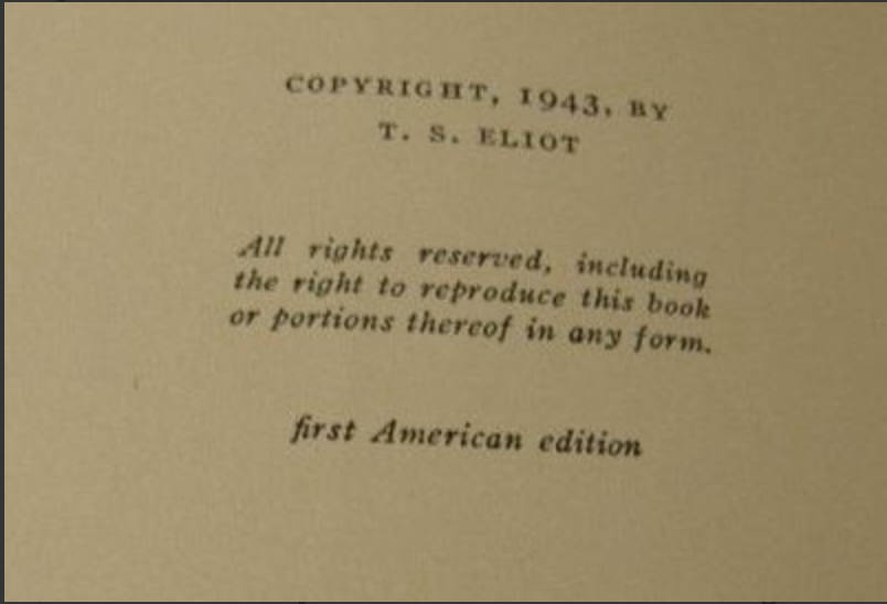 TS Eliot Society UK tweet media