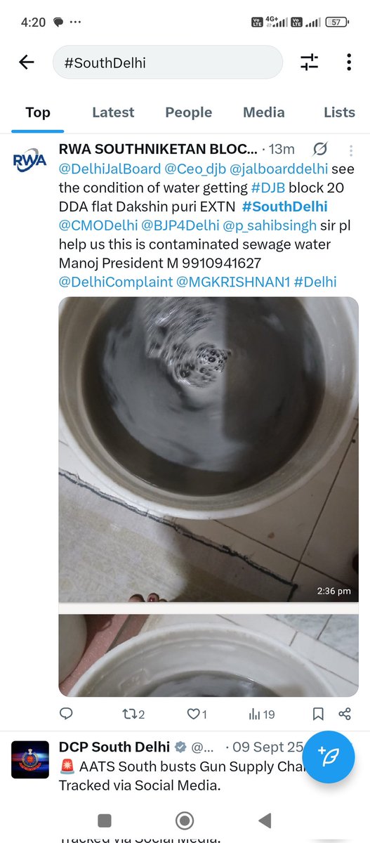 RWA SOUTHNIKETAN BLOCK 20 DDA DAKSHINPURI EXTN tweet media