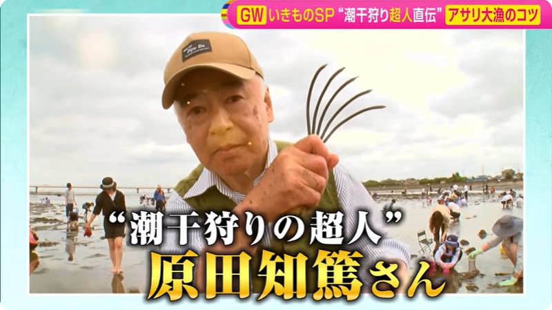 mirabeauy's tweet photo. フジテレビ　ノンストップの潮干狩りがYoutubeでも公開されています。

#見立海岸潮干狩り場 #アサリ　#ノンストップ

https://t.co/DWMP0adxAF https://t.co/4A48UuWs2z